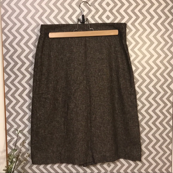 Ann Taylor, Cotton/Wool Blend Pencil Skirt, 6 - Picture 4 of 8